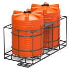 Кассета с полным сливом двойная с емкостями V 12000 КАС