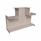 Тройник Экосети T-piece Square 350х350