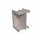 Заслонка шиберная Ecoseti Shut Square F225х225